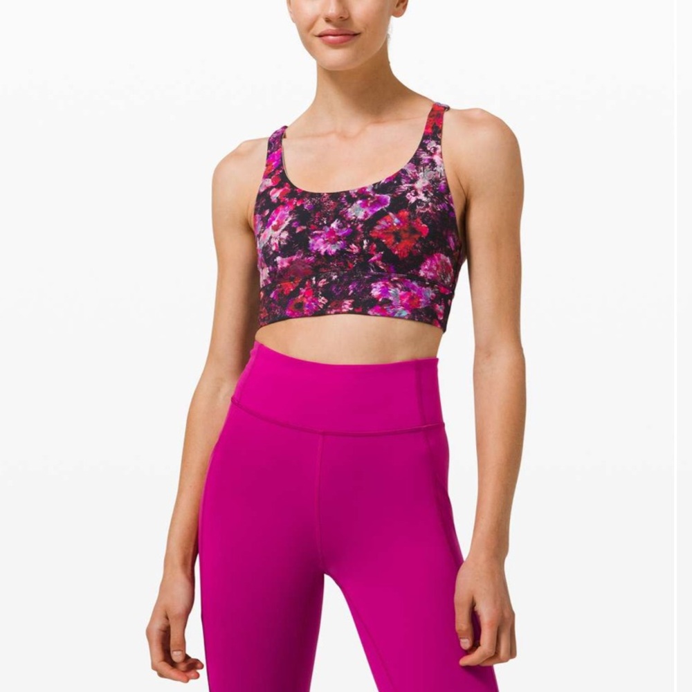 lululemon sports bra | 4 multicolor floral